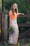Floral Maxi Skirt | Pastel | Fun and Feminine Women's Fashion Online Australia